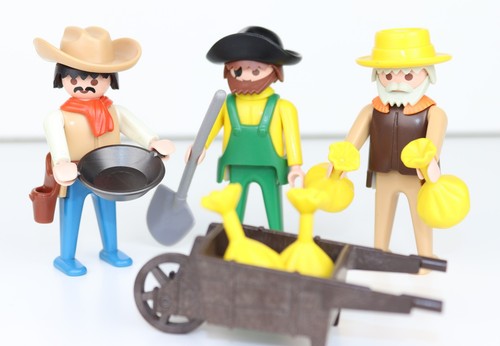 Playmobil western 3747 - playmobil, gold