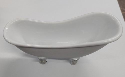 Doll house furniture ceramic - house,