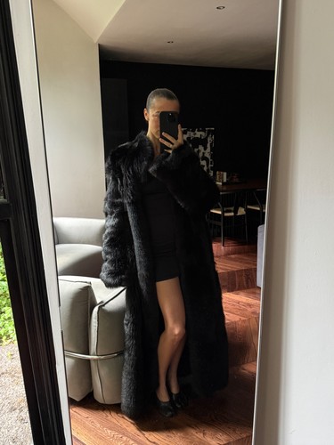 Vintage shearling coat - , from