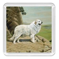 Pyrenean Mountain Dog Acrylic Coaster Novelty Drink Cup Mat Great Gift