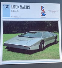 Aston Martin Bulldog Auto 1980