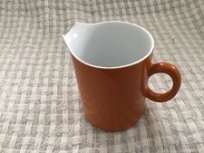 Vintage Retro ORANGE 10fl.oz MILK JUG. Encore By Gaydon. VGC.