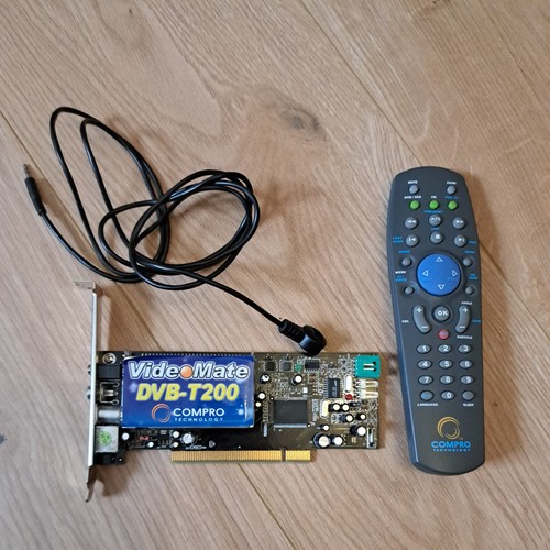 Compro videomate dvb t200 pci - compro,