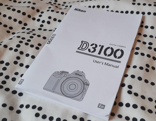 Nikon d3100 original manual - d3100,