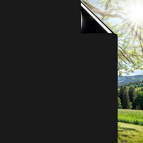 Blackout window film - blackout, film,