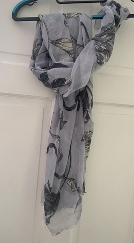 Ladies lightweight grey - grey, floral