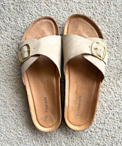 Primark womens beige slide - beige,