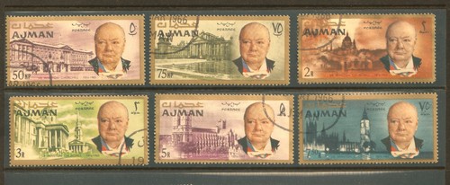 Ajman 1966 churchill part - 1966,