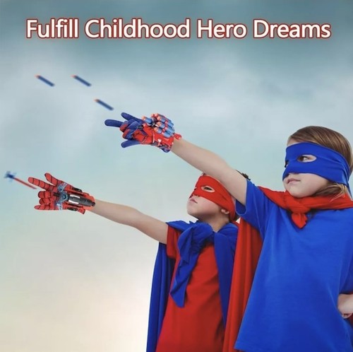 Superhero spider web shooter - web,