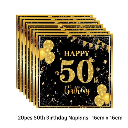 50th birthday decorations - 50th,