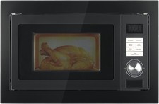 SMAD Built-in Microwave Oven with Grill 25L 8 Auto Menus LED Display Easy clean
