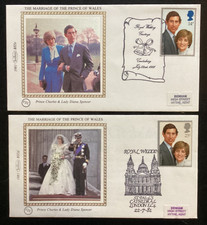 GB 1981 Royal Wedding FDCs x