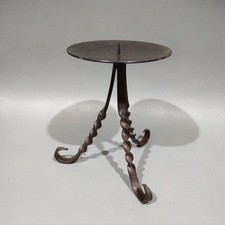 Vintage Black Wrought Iron