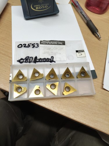 Kennametal carbide inserts - 9x,