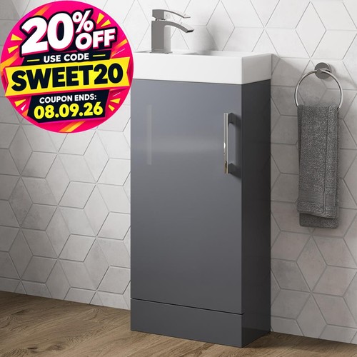 Cloakroom freestanding vanity - cloakroom,