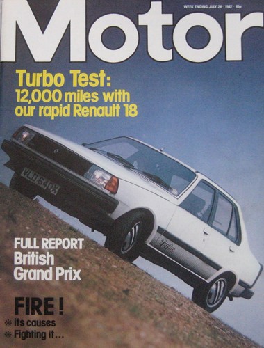 Motor magazine july 1982 - july,