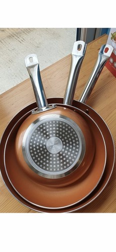Copper pan set russell - pan, by