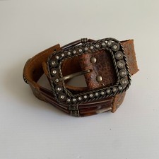 River Island leather studded