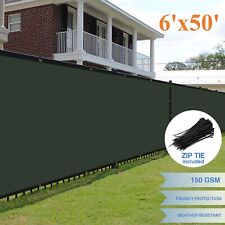 6x50ft Privacy Fence Screen