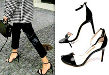 ZARA BLACK LEATHER SHOES