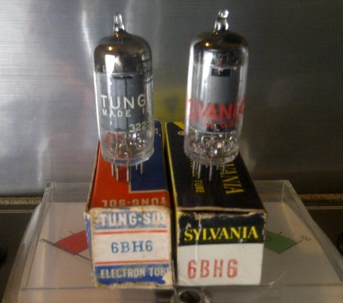 Matched pair sylvania tung sol - matched, sylvania/tung-sol