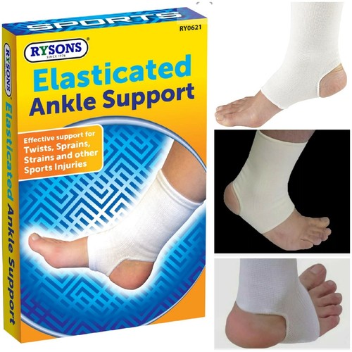 Elasticated ankle foot support - elasticated,