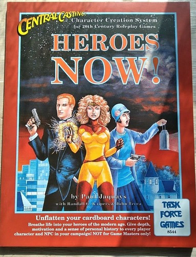 Central casting heroes - heroes, now