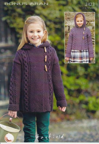 Hayfield knitting pattern - hayfield, 2423