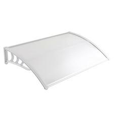 Door Canopy Awning Shelter Front Back Porch Outdoor Shade Patio Roof 120 x 80 cm