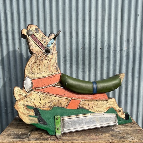Vintage fairground horse - vintage,