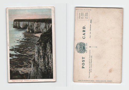 Postcard flamborough head - -,
