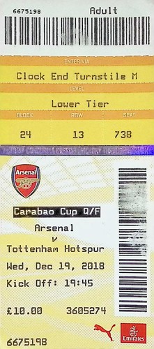Arsenal tottenham hotspur - tottenham,