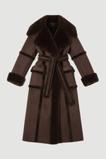 Karen Millen Faux Shearling