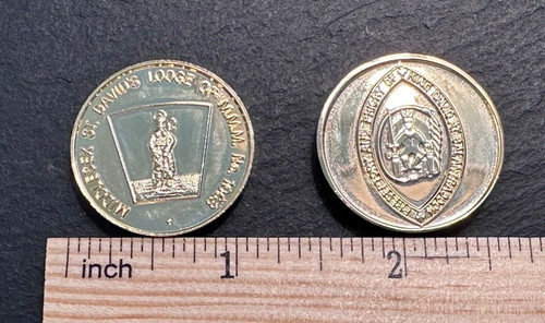 Two masonic tokens - two, uk