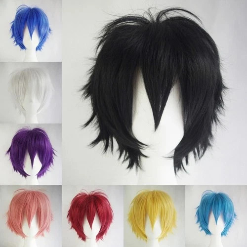 Anime short wig party - short,