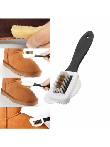 Suede cleaner brush shoe care - suede,