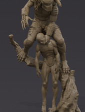 Predator resin model kit