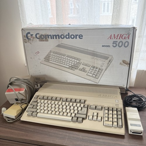 Commodore amiga 500 computer - amiga,