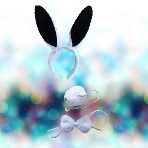 Durable white bunny costume - white,