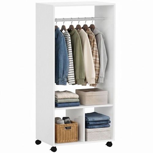 Homcom open wardrobe - open,
