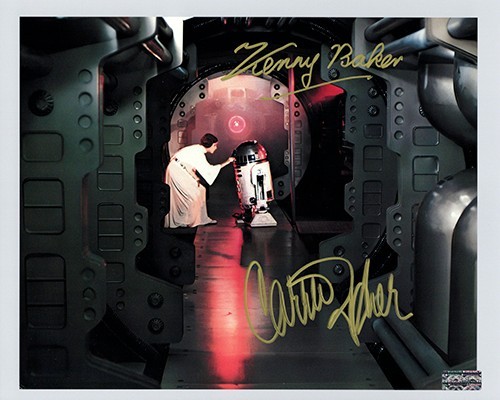 Autographed carrie fisher - carrie, &
