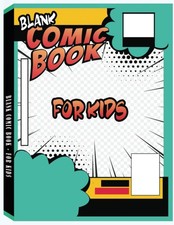 Blank Comic Book for Kids Draw