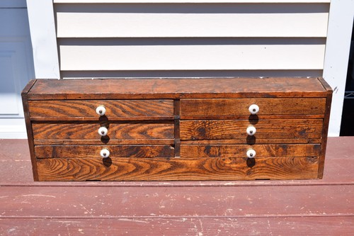 Antique tiger oak - oak, machinist