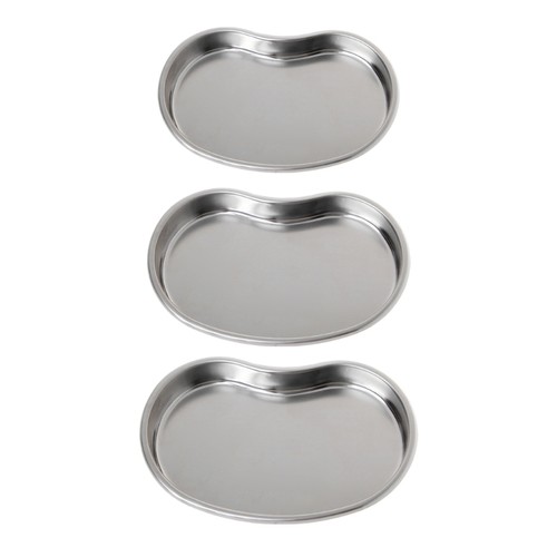 Stainless steel kidney tray - steel,