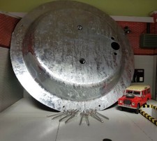 Galvanised Bonnet Spare Wheel