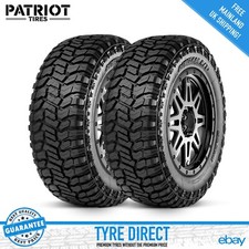 2X 285 75 16 PATRIOT RENEGADE R/T+ BRAND NEW MUD TERRAIN TYRES - 121/117Q M+S