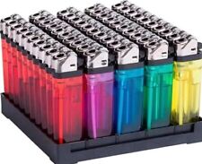DISPOSABLE LIGHTERS, CHILD SAFE LIGHTERS, ADJUSTABLE FLAME PACK OF FIFTY