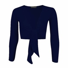 LADIES WOMANS TIE UP CROP