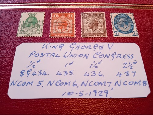 Stamps king george postal - gb,