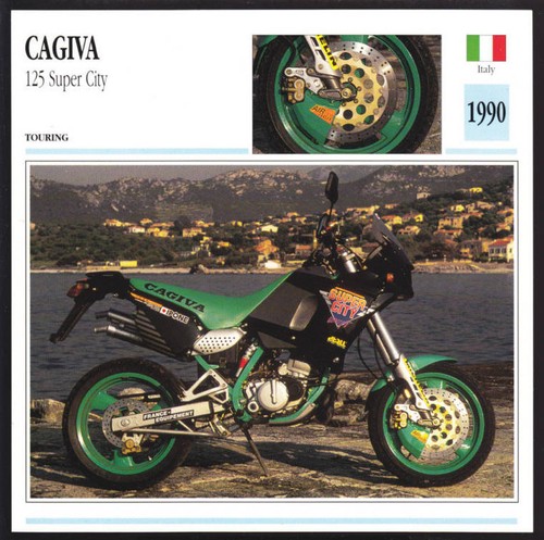 1990 cagiva 125cc super city - 1990,